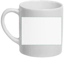 Keramisk mugg med sked